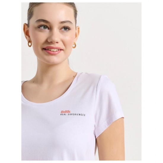 BODYTALK Γυναικείο Bdtk Κοντομάνικο T-Shirt 1251-902428-00200 white