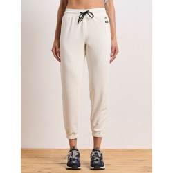 Γυναικεία ψηλόμεση φόρμα jogger 1251-905000-00211 OFF WHITE