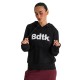 BodyTalk Γυναικείο Αθλητικό Φούτερ με Κουκούλα Μαύρο 1262-900225-00100