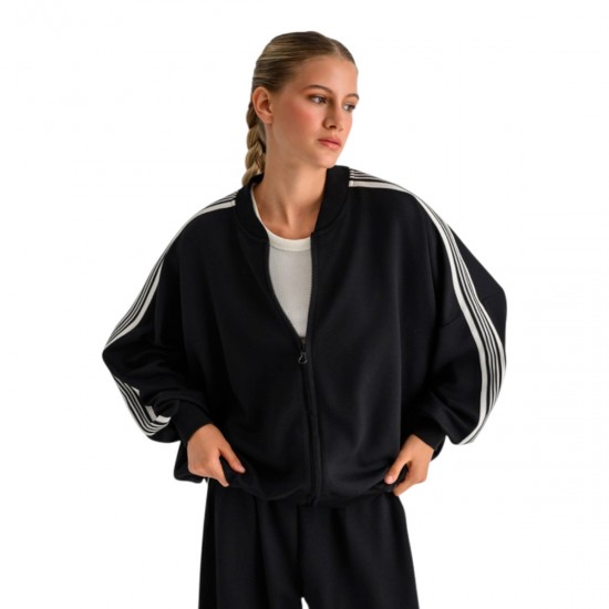 BodyTalk Γυναικεία Ζακέτα Φούτερ Black 1262-906222-00100