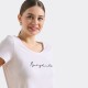 BodyTalk Γυναικείο Αθλητικό T-shirt 1251-902328-00200 white