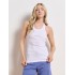 Γυναικείο tank top με αθλητική πλάτη White 1251-900221-00200