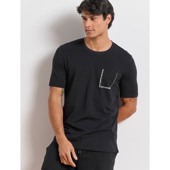 Ανδρικό bdtk κοντομάνικο t-shirt 1251-952428 black