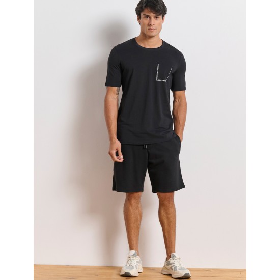 Ανδρικό bdtk κοντομάνικο t-shirt 1251-952428 black