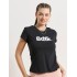 Γυναικείο Bdtk κοντομάνικο t-shirt ΜΑΥΡΟ 1251-900028-00100