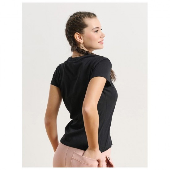 Γυναικείο Bdtk κοντομάνικο t-shirt ΜΑΥΡΟ 1251-900028-00100