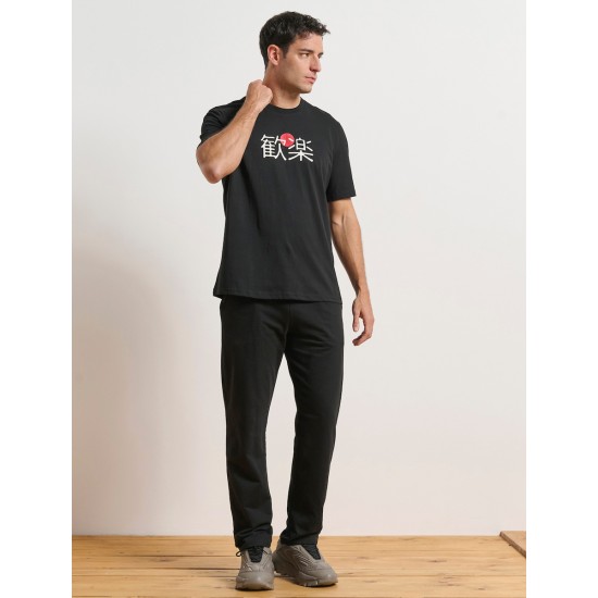 Ανδρικό bdtk κοντομάνικο t-shirt ΜΑΥΡΟ 1251-952228-00100