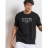 Ανδρικό κοντομάνικο t-shirt `BACK TO THE FUTURE` ΜΑΥΡΟ 1251-956028-00100