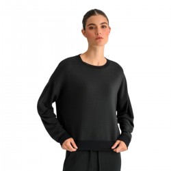 BodyTalk Μακρύ Γυναικείο Φούτερ Black 1262-909126-00100