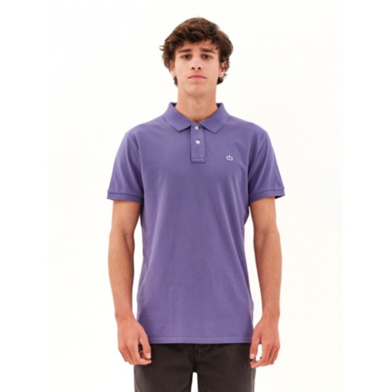 EMERSON ΚΟΝΤΟΜΑΝΙΚΗ ΑΝΔΡΙΚΗ ΜΠΛΟΥΖΑ POLO 231.EM35.69GD-PURPLE