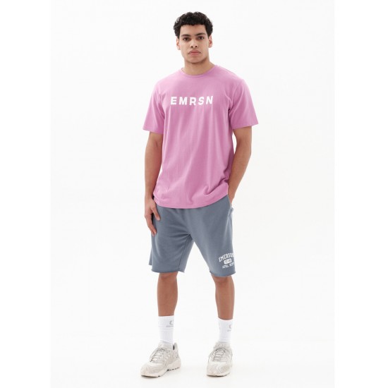 EMRSN ΑΝΔΡΙΚΟ ΚΟΝΤΟΜΑΝΙΚΟ T-SHIRT  231.EM33.03 VIOLET