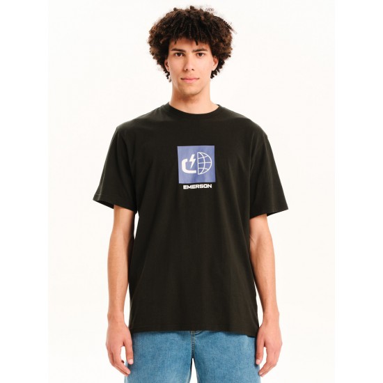 EMERSON LOGO ΑΝΔΡΙΚΟ ΚΟΝΤΟΜΑΝΙΚΟ T-SHIRT 251.EM33.39 FOREST