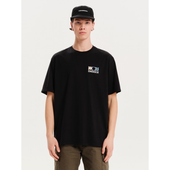 EMERSON ΑΝΔΡΙΚΟ ΚΟΝΤΟΜΑΝΙΚΟ T-SHIRT 251.EM33.83 OFF BLACK