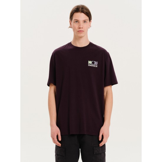 EMERSON ΑΝΔΡΙΚΟ ΚΟΝΤΟΜΑΝΙΚΟ T-SHIRT 251.EM33.83 D.PURPLE