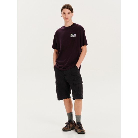 EMERSON ΑΝΔΡΙΚΟ ΚΟΝΤΟΜΑΝΙΚΟ T-SHIRT 251.EM33.83 D.PURPLE
