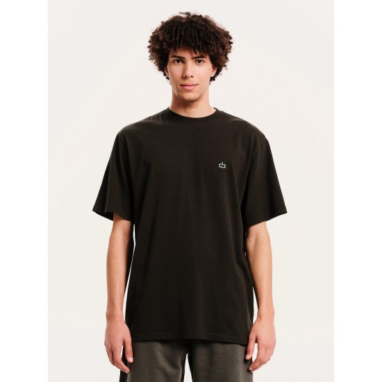 EMERSON ΑΝΔΡΙΚΟ ΜΟΝΟΧΡΩΜΟ ΚΟΝΤΟΜΑΝΙΚΟ T-SHIRT 251.EM33.122 FOREST