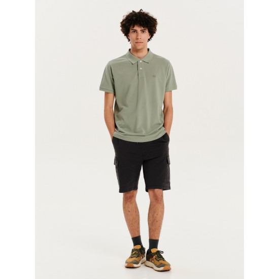 EMERSON ΚΟΝΤΟΜΑΝΙΚΗ ΑΝΔΡΙΚΗ ΜΠΛΟΥΖΑ POLO 251.EM35.69  MINT GREEN