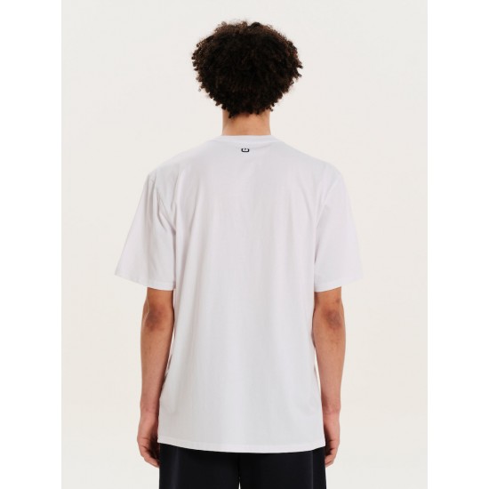 EMERSON  ΑΝΔΡΙΚΟ ΚΟΝΤΟΜΑΝΙΚΟ T-SHIRT 251.EM33.03 WHITE