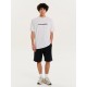 EMERSON  ΑΝΔΡΙΚΟ ΚΟΝΤΟΜΑΝΙΚΟ T-SHIRT 251.EM33.03 WHITE