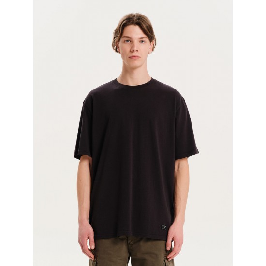 EMERSON ΑΝΔΡΙΚΟ ΜΟΝΟΧΡΩΜΟ ΚΟΝΤΟΜΑΝΙΚΟ T-SHIRT 251.EM33.120 MIDNIGHT