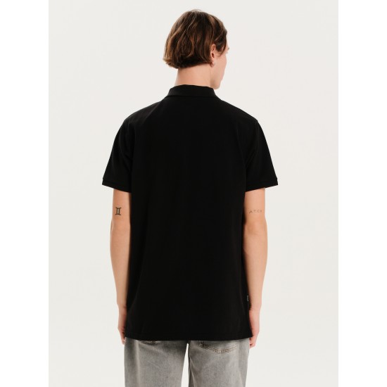 EMERSON ΚΟΝΤΟΜΑΝΙΚΗ ΑΝΔΡΙΚΗ ΜΠΛΟΥΖΑ POLO 251.EM35.69 BLACK