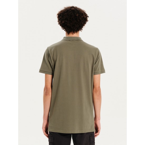 EMERSON ΚΟΝΤΟΜΑΝΙΚΗ ΑΝΔΡΙΚΗ ΜΠΛΟΥΖΑ POLO 251.EM35.59 OLIVE GREEN