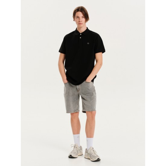 EMERSON ΚΟΝΤΟΜΑΝΙΚΗ ΑΝΔΡΙΚΗ ΜΠΛΟΥΖΑ POLO 251.EM35.69 BLACK