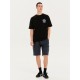 EMERSON GENIUS COMPANY KEEP IT SIMPLE ΑΝΔΡΙΚΟ ΚΟΝΤΟΜΑΝΙΚΟ T-SHIRT BLACK