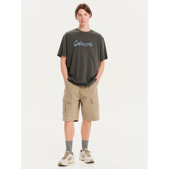 EMERSON ΑΝΔΡΙΚΟ ΚΟΝΤΟΜΑΝΙΚΟ T-SHIRT 251.EM33.24 THYME GREEN