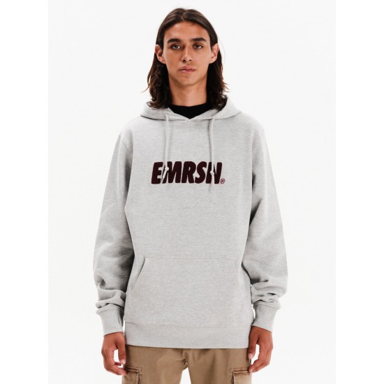 Emerson Φούτερ με Κουκούλα Grey 252.EM20.11