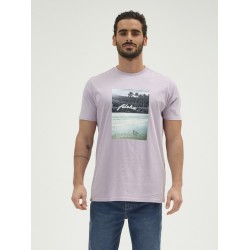 EMERSON MEN'S S/S T-SHIRT 211.EM33.43 COOL PINK