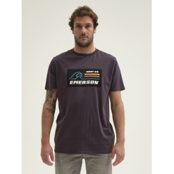 EMERSON MEN'S S/S T-SHIRT 211.EM33.02 OFF BLACK