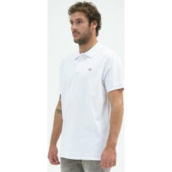 EMERSON MEN'S BASIC POLO 211.EM35.69GD WHITE