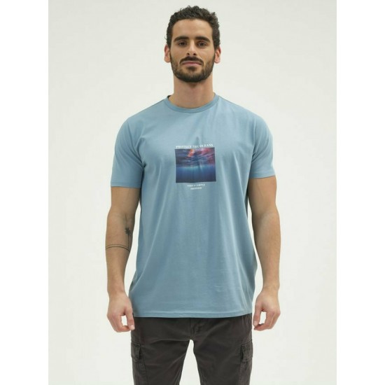 EMERSON T-SHIRT 211.EM33.69 SKY