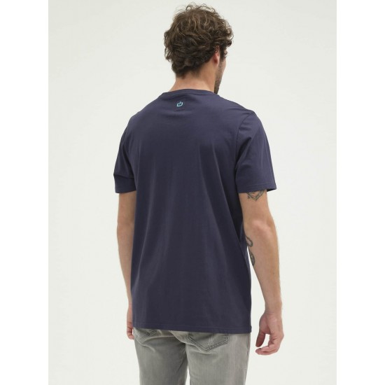 EMERSON MEN'S S/S T-SHIRT 211.EM33.74 NAVY BLUE