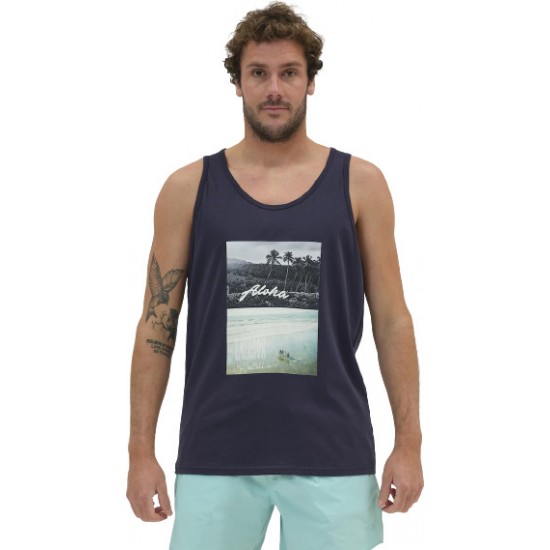 EMERSON MEN'S TANK TOP 211.EM37.51 NAVY BLUE