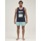 EMERSON MEN'S TANK TOP 211.EM37.51 NAVY BLUE