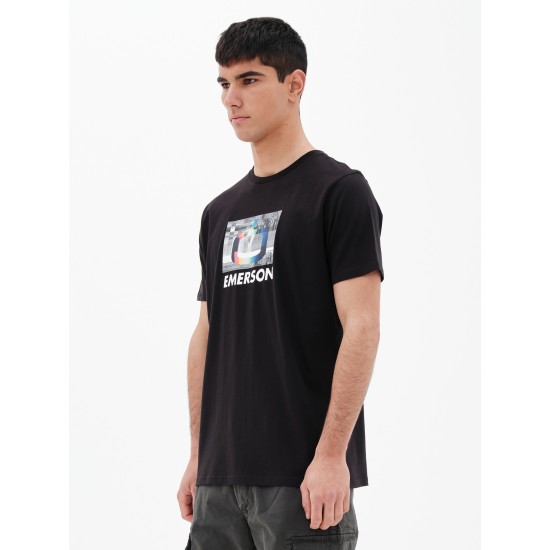 EMERSON ΑΝΔΡΙΚΟ T-SHIRT 221.EM33.55 BLACK