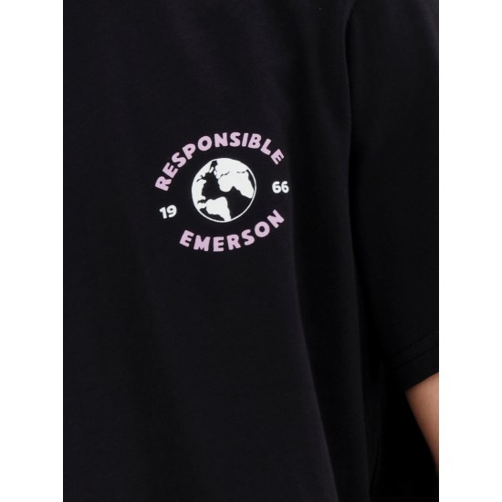 EMERSON ΑΝΔΡΙΚΟ T-SHIRT 221.EM33.86 BLACK