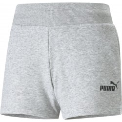 PUMA ESS 4'' SWEAT SHORTS TR 586824 04 LIGHT GRAY HEATHER