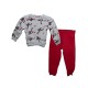 Σετ φόρμας Bdtk Set Light Grey/Red 1232-742899