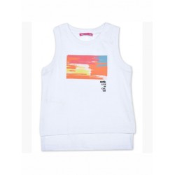 BODYTALK ΠΑΙΔΙΚΗ ΑΜΑΝΙΚΗ ΜΠΛΟΥΖΑ 1241-705021 WHITE