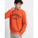 BODYTALK MEN'S SWEATSHIRT ORANGE 1222-951126