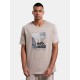 Aνδρικό κοντομάνικό t-shirt "SURF'' SAND 1231-953228