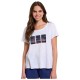 Γυναικείο BDTK κοντομάνικο t-shirt 1231-901328 WHITE 